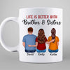 Family Besties Siblings Gift Personalized Mug