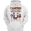 It‘s All Fun And Games Doll Camping Couple Friends Grilling Sausages Personalized Hoodie Sweatshirt