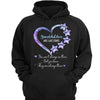 Grandchildren Are Like Stars Gift For Grandma Personalized Hoodie Sweatshirt