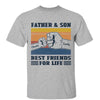 Father & Son Daughter Best Friends Fist Bump Personalized Shirt