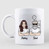 Dad Daughter Thanks For Teaching Me Gift Personalized Mug