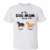This Dog Mom Belongs To Walking Dogs Personalized Shirt
