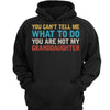 Not My Granddaughter Grandpa Funny Father‘s Day Gift Personalized Hoodie Sweatshirt