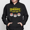 Best Dad Grandpa Uncle In the Galaxy Doll Kids Personalized Hoodie Sweatshirt