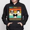 Best Dad Ever Kids Dogs Cats Father‘s Day Gift Personalized Hoodie Sweatshirt