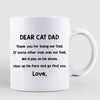 AOP Mugs Dear Cat Dad Cartoon Man Personalized AOP Mug 11oz