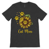 Apparel Cat Mom Dog Mom Sunflower Leopard Personalized Shirt