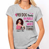 Apparel Cocktail Girl My Dogs Think I‘m Perfect Personalized Shirt