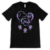 Apparel Colorful Dog Lovers Heart Paw Personalized Shirt