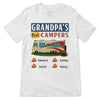 Apparel Daddy Grandpa‘s Best Campers Personalized Shirt
