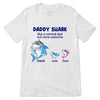 Apparel Daddy Grandpa Shark More Awesome Personalized Shirt