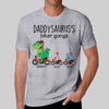 Apparel Daddysaurus Grandpasaurus Biker Gang Personalized Shirt