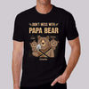Apparel Don‘t Mess With Papa Bear Personalized Shirt