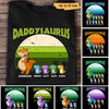 Apparel Grandpasaurus Daddysaurus And Kids Personalized Shirt Classic Tee / Black Classic Tee / S
