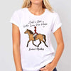 Apparel Horse Just A Girl Who Love Horses Personalized Shirt