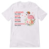 Apparel Legend Wife Mom Grandma Flamingo Grammingo Personalized Shirt