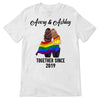 Apparel LGBT Couples Together Since Personalized Shirt