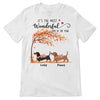 Apparel Most Wonderful Time Fall Season Dachshund Personalized Shirt