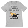 Apparel My Clothes Info Cat Lovers Personalized Shirt