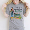 Apparel Peeking Dogs And Gardening Girl Personalized Shirt