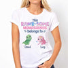 Apparel Rawrsome Mom Belongs To Cute Dinosaur Personalized Shirt