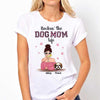 Apparel Rockin‘ Dog Mom Life Pink Patterned Cocktail Girl Personalized Shirt
