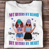 Apparel Sisters By Heart Summer Besties Personalized Shirt Classic Tee / White Classic Tee / S