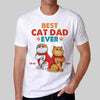 Apparel Tattoo Fluffy Cats Best Cat Dad Personalized Shirt