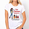Apparel The Chicken Whisperer Stick Lady Personalized Shirt