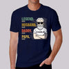 Apparel The Legend Grandpa Old Man Personalized Shirt (Dark Color)