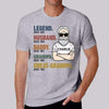 Apparel The Legend Great-Grandpa Old Man Personalized Shirt
