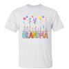 Mom Mama Grandma Flower Personalized Shirt