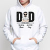 Dad Established Father‘s Day Gift Personalized Hoodie Sweatshirt