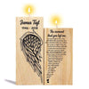 Candle Holder The Moment You Left Wings Memorial Personalized Candle Holder Onesize