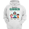 Grandma‘s Garden Birth Month Flowers Kids Personalized Hoodie Sweatshirt