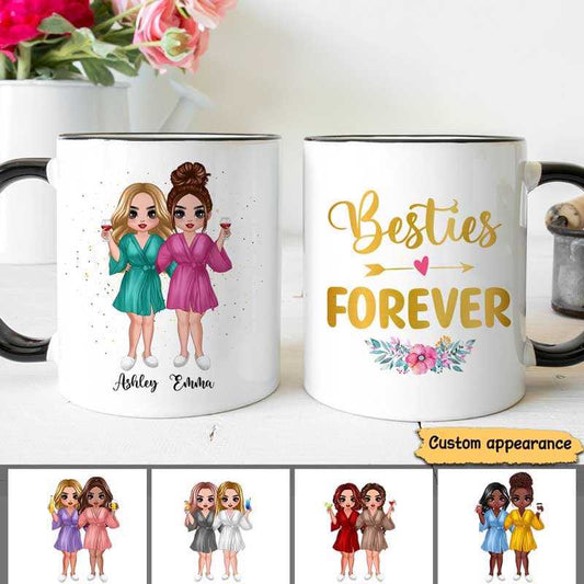 Besties You Are My Person Gift Personalized Mug