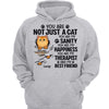 Scratching Fluffy Cats My Sanity Personalized Shirt