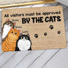 Funny Cats Welcome Home Personalized Doormat