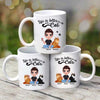 Life Is Better With Cats Father‘s Day Gift Doll Style Personalized Mug