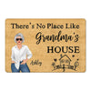 Doormat No Place Like Grandma's House Personalized Doormat