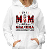 Nothing Scares Mom Grandma Great Grandma Personalized Hoodie Sweatshirt
