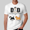 Dear Cat Dad Gift For Men Cat Lover Personalized Shirt