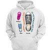 Happy Father‘s Day World Best Dad Family Shoes Personalized Hoodie Sweatshirt