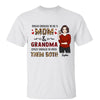 Crazy Enough To Rock Both Titles Mom Grandma Personalized Shirt