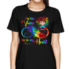 I‘m His Voice He’s My Heart Autism Doll Kid Personalized Shirt