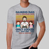 Gamer Dad Cooler & Kid Personalized Shirt