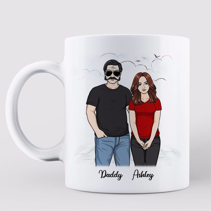 You Are The World Gift For Dad Personalized Mug