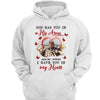 Hoodie & Sweatshirts Big Piece Of My Heart God Hand Photo Memorial Personalized Hoodie Sweatshirt Hoodie / White Hoodie / S