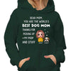 Hoodie & Sweatshirts Dear Dog Mom Doll Woman And Dogs Mother‘s Day Gift Personalized Hoodie Sweatshirt