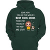 Hoodie & Sweatshirts Dear Dog Mom Doll Woman And Dogs Mother‘s Day Gift Personalized Hoodie Sweatshirt Hoodie / Forest Hoodie / S